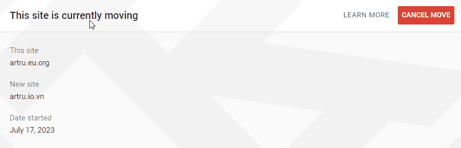This site is currently moving GSC