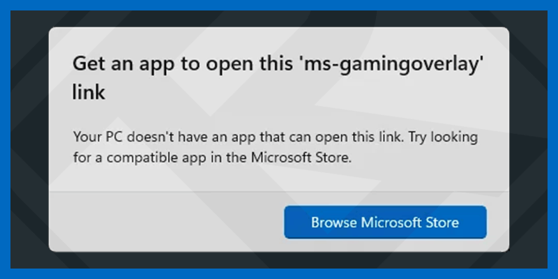 关闭 Windows 11 上的 ms-gamingoverlay 通知